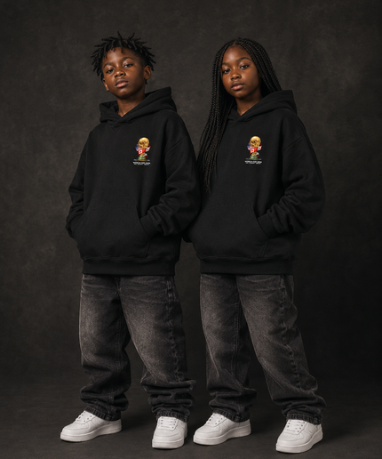 Ronaldinho Brazil Trophy Kiss Kids Fan Hoodie
