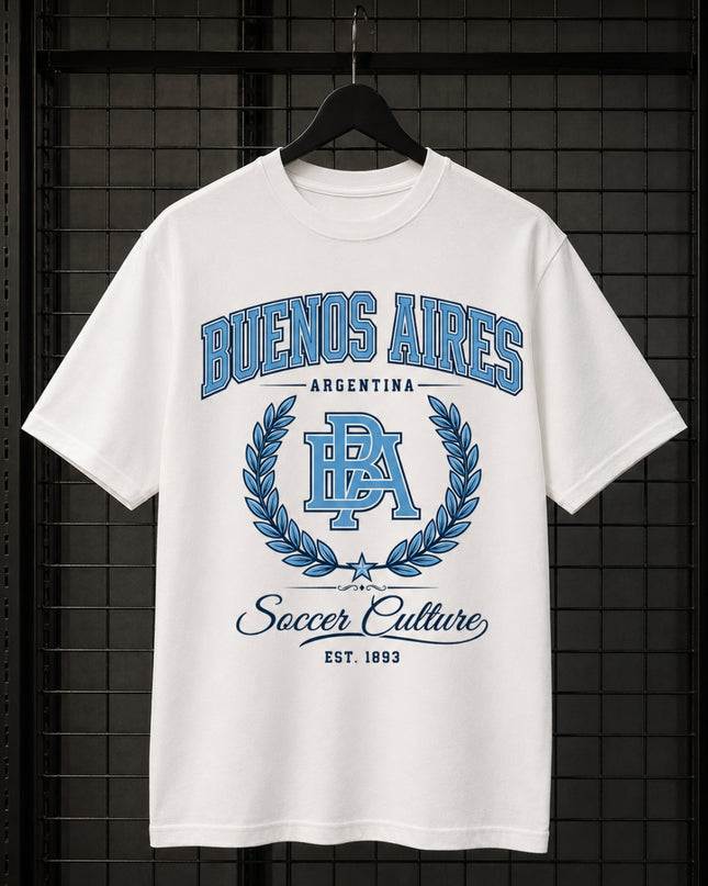 Buenos Aires Argentina Soccer Culture Est. 1893 Unisex Fan T-Shirt