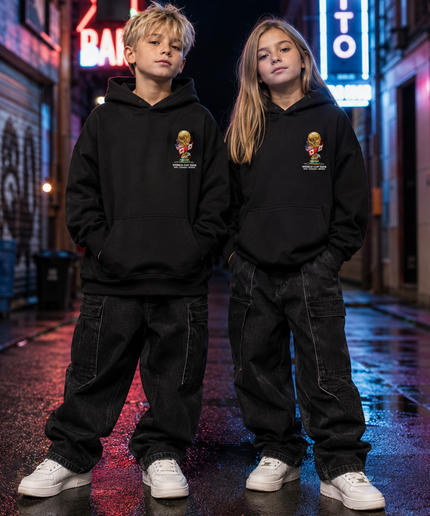 Sweat à capuche enfant Jude Bellingham #10 Équipe nationale d'Angleterre