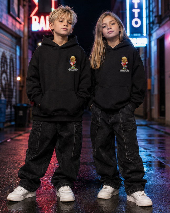 Sweat à capuche enfant Jude Bellingham #10 Équipe nationale d'Angleterre