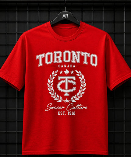 Toronto Canada Soccer Culture Est. 1912 Unisex Fan T-Shirt
