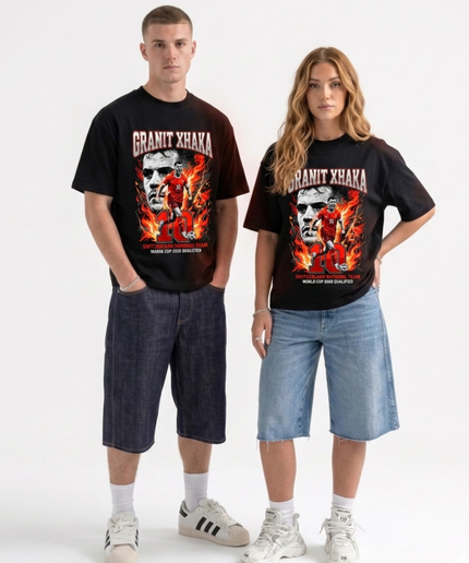 Granit Xhaka #10 Switzerland National Team World Cup 2026 Unisex Fan T-Shirt