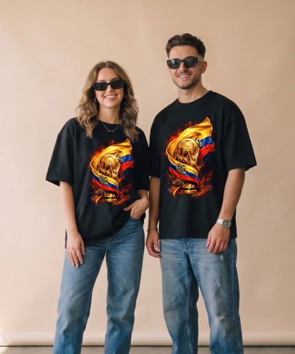 Ecuador Golden Trophy Edition Soccer World Cup 2026 Unisex Fan T-Shirt