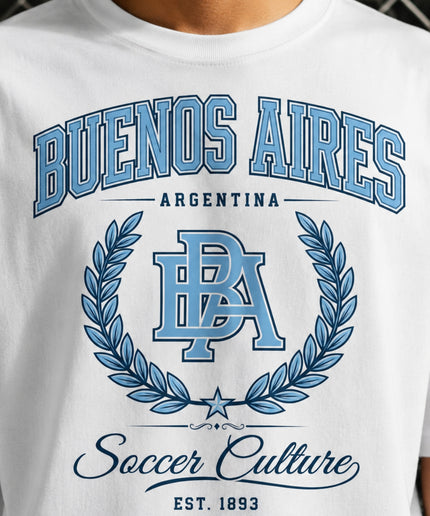 Buenos Aires Argentina Soccer Culture Est. 1893 Kids Fan T-Shirt
