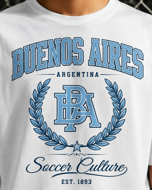 Buenos Aires Argentina Soccer Culture Est. 1893 Unisex Fan T-Shirt