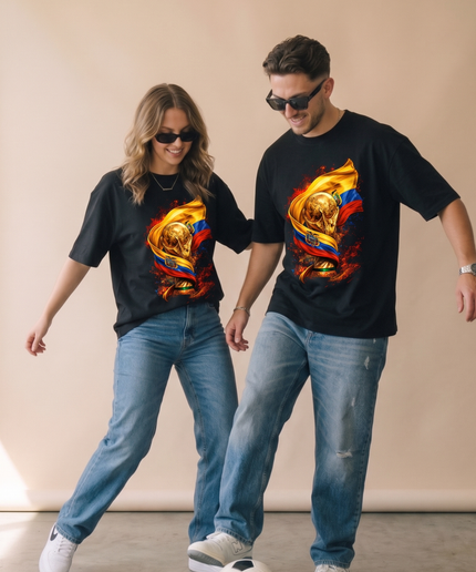 Ecuador Golden Trophy Edition Soccer World Cup 2026 Unisex Fan T-Shirt