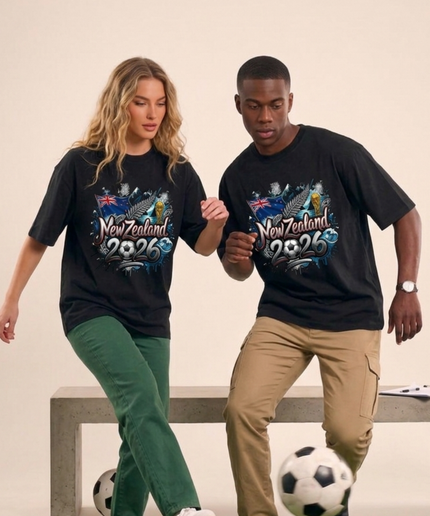 New Zealand 2026 Street Art Unisex Fan T-Shirt
