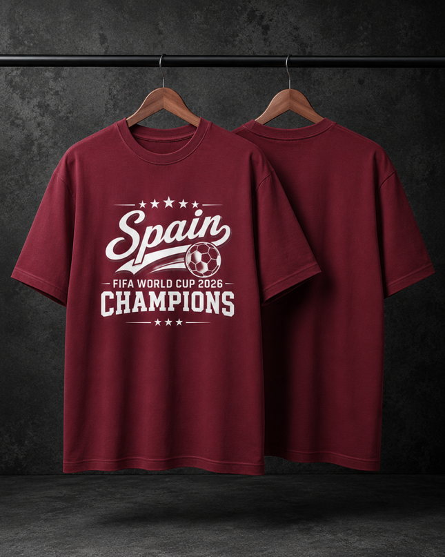 Spain FIFA World Cup 2026 Champions Unisex Fan T-Shirt