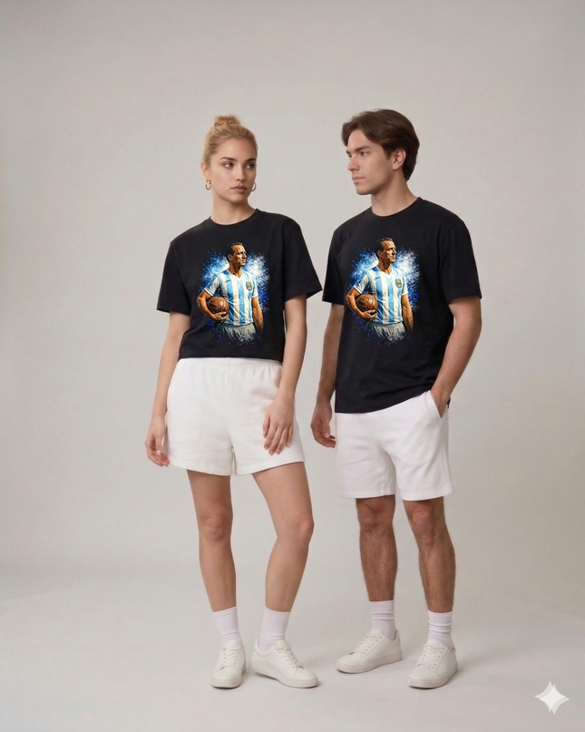 Argentina Legend Alfredo Di Stéfano Soccer World Cup Unisex Fan T-Shirt