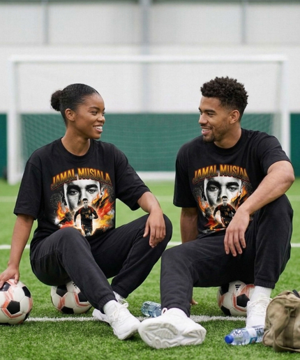 T-shirt unisexe fan Jamal Musiala #14 – Équipe nationale d'Allemagne Coupe du Monde 2026