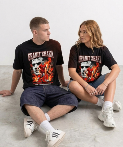 Granit Xhaka #10 Switzerland National Team World Cup 2026 Unisex Fan T-Shirt