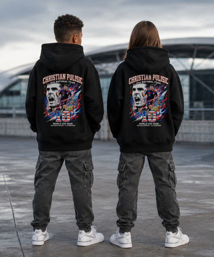 Christian Pulisic #10 USA Kids Fan Hoodie