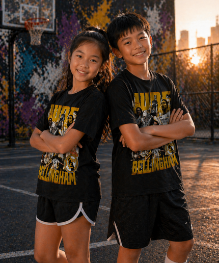 Jude Bellingham Real Madrid Trophy Kids Fan T-Shirt
