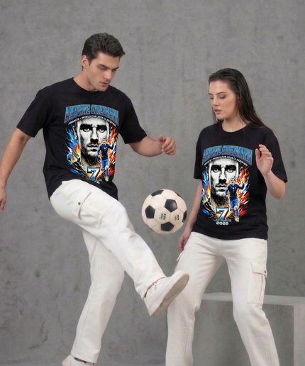 Antoine Griezmann #7 France Les Bleus World Cup 2026 Unisex Fan T-Shirt
