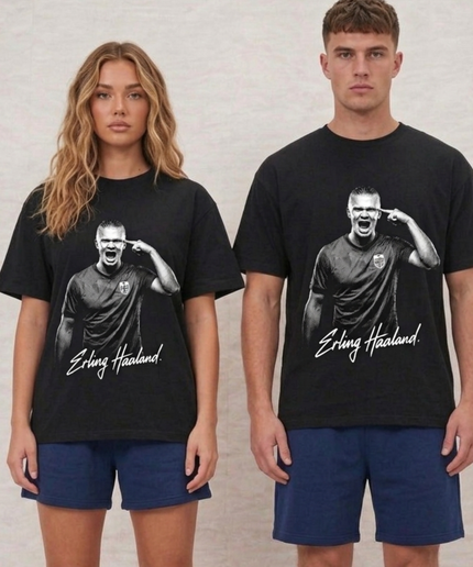 Erling Haaland Celebration Norway Unisex Fan T-Shirt