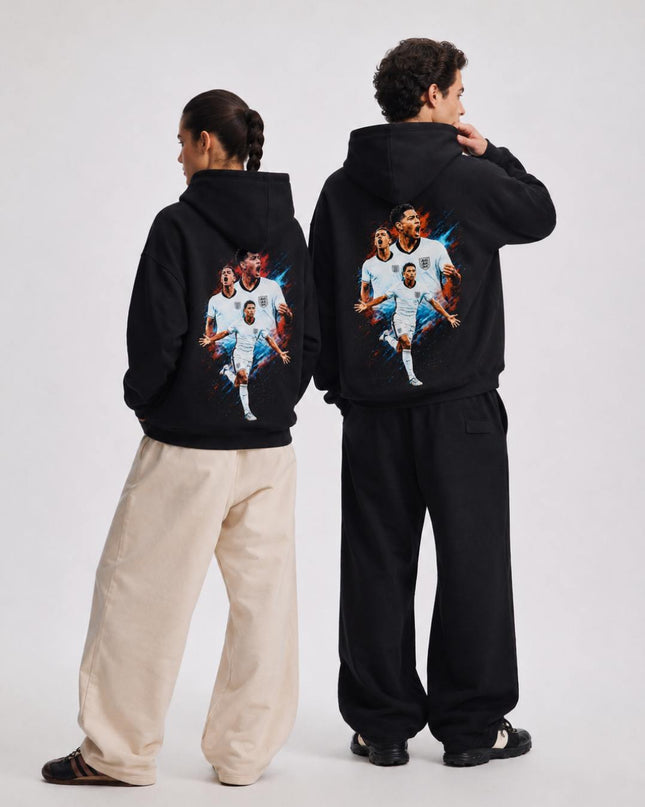 Bellingham #10 England Roar Celebration Unisex Fan Hoodie