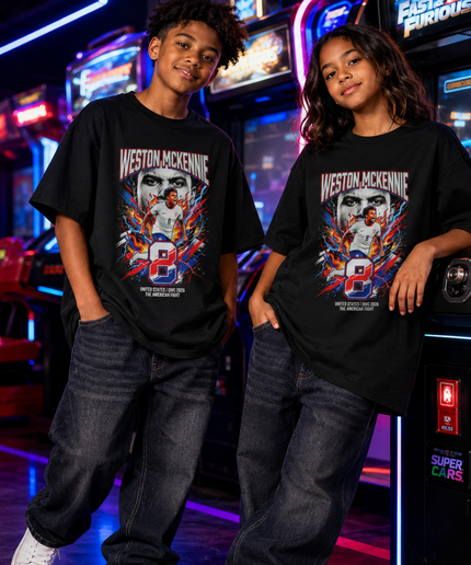 Weston McKennie #8 USA National Team Kids Fan T-Shirt