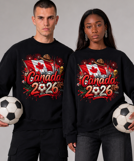Team Canada World Cup 2026 Unisex Fan Crewneck