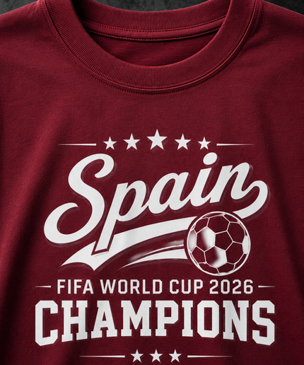 Spain FIFA World Cup 2026 Champions Kids Fan T-Shirt