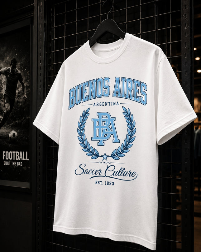 Buenos Aires Argentina Soccer Culture Est. 1893 Unisex Fan T-Shirt