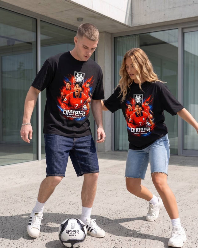 Son Heung-min #7 대한민국 South Korea World Cup 2026 Unisex Fan T-Shirt