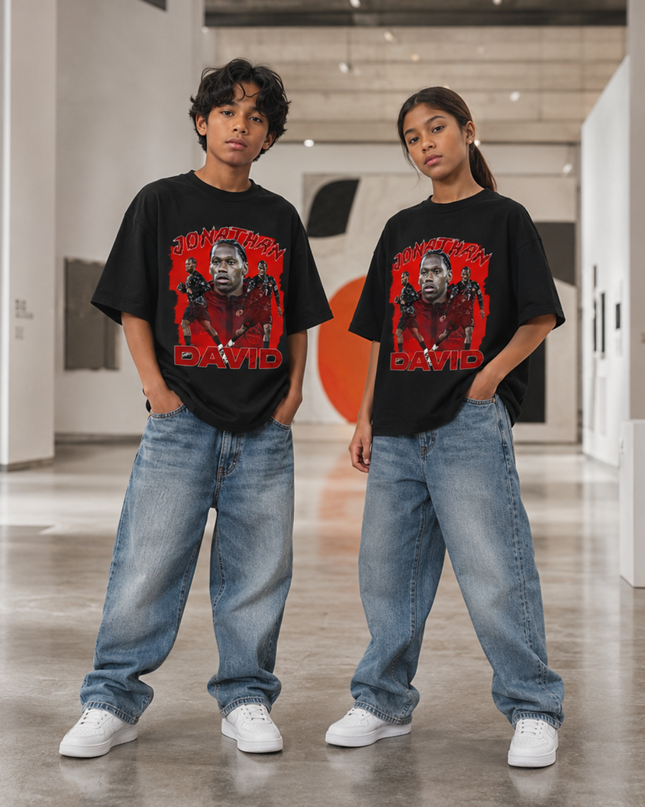 Jonathan David Canada Red Fire Vol. 2 Kids Fan T-Shirt