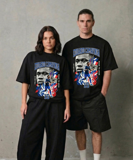 Eduardo Camavinga #15 France Road to 2026 Unisex Fan T-Shirt