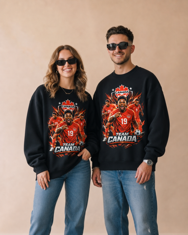 Team Canada 2026 Squad Unisex Fan Crewneck