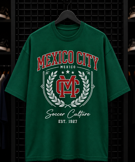 Mexico City MC Crest Soccer Culture Est. 1927 Unisex Fan T-Shirt