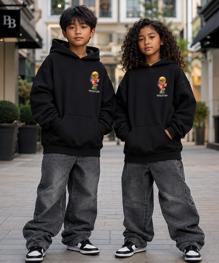 Jude Bellingham England Dynamic Roar Kids Fan Hoodie