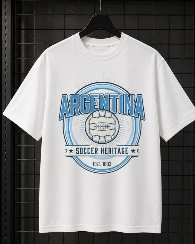 Argentina Soccer Heritage Est. 1893 Unisex Fan T-Shirt