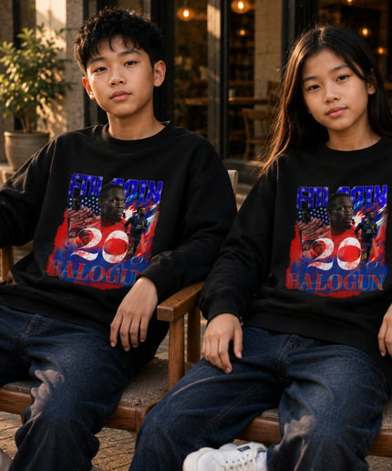 Folarin Balogun USA 2026 Kids Fan Crewneck