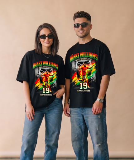 Iñaki Williams #19 Ghana Black Stars Qualified Soccer World Cup 2026 Unisex Fan T-Shirt