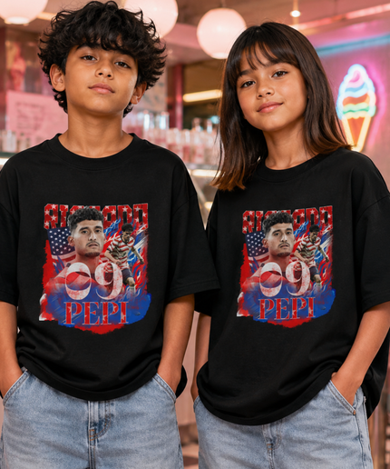 Ricardo Pepi USA #9 Kids Fan T-Shirt