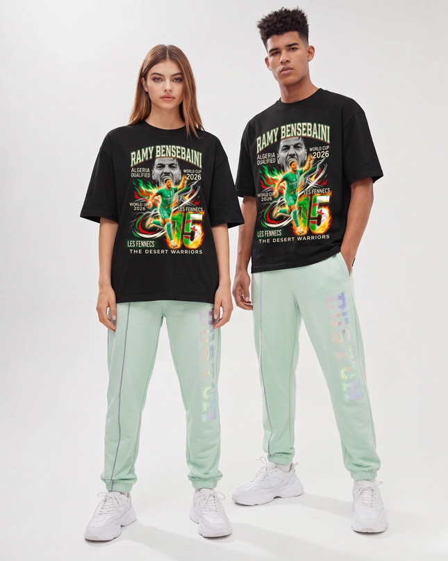 Algeria Ramy Bensebaini #15 Soccer World Cup 2026 Unisex Fan T-Shirt