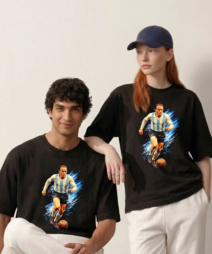 T-shirt unisexe de supporter de football Alfredo Di Stéfano, légende argentine