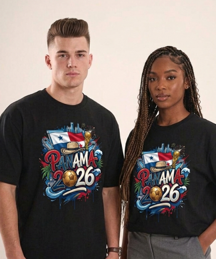 Panama 2026 Street Art Unisex Fan T-Shirt