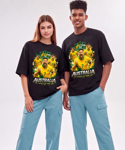 Australia Socceroos Squad World Cup 2026 Unisex Fan T-Shirt