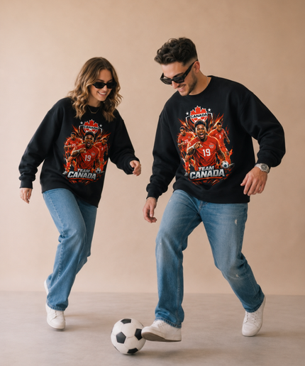 Team Canada 2026 Squad Unisex Fan Crewneck