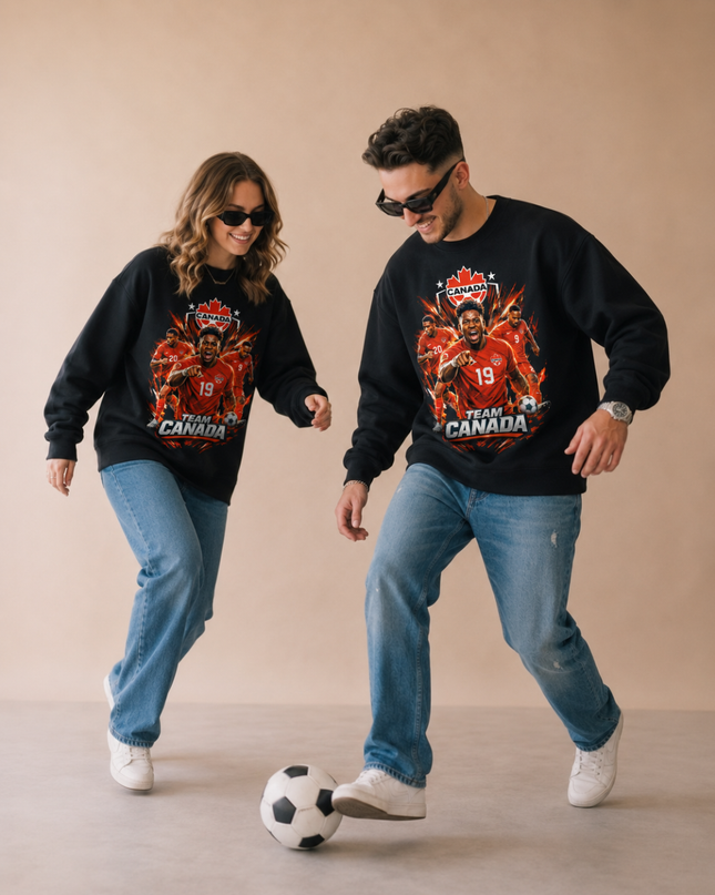 Team Canada 2026 Squad Unisex Fan Crewneck