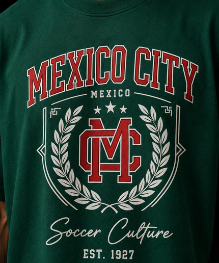 Mexico City MC Crest Soccer Culture Est. 1927 Unisex Fan T-Shirt