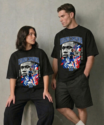 Eduardo Camavinga #15 France Road to 2026 Unisex Fan T-Shirt