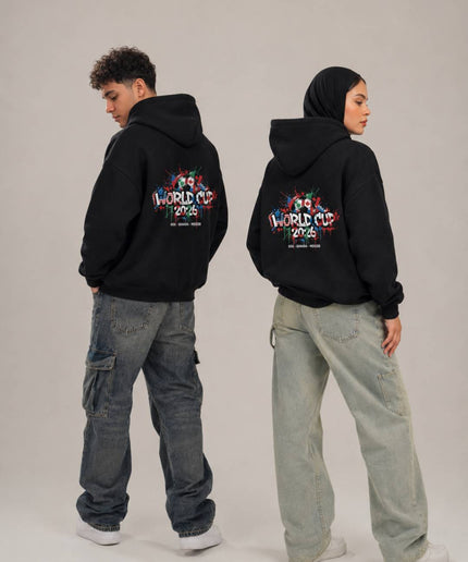 World Cup 2026 Graffiti Splash USA Canada Mexico Unisex Fan Hoodie