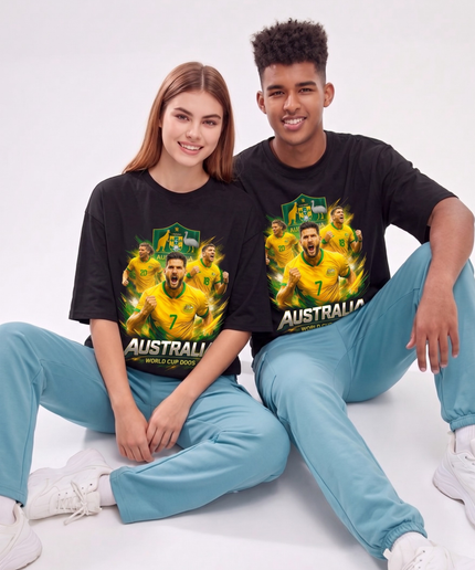 Australia Socceroos Squad World Cup 2026 Unisex Fan T-Shirt