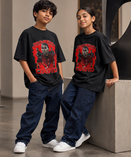 Jonathan David Canada Red Fire Vol. 2 Kids Fan T-Shirt