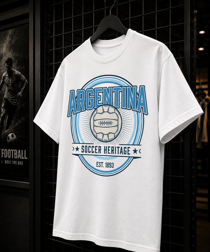 Argentina Soccer Heritage Est. 1893 Unisex Fan T-Shirt