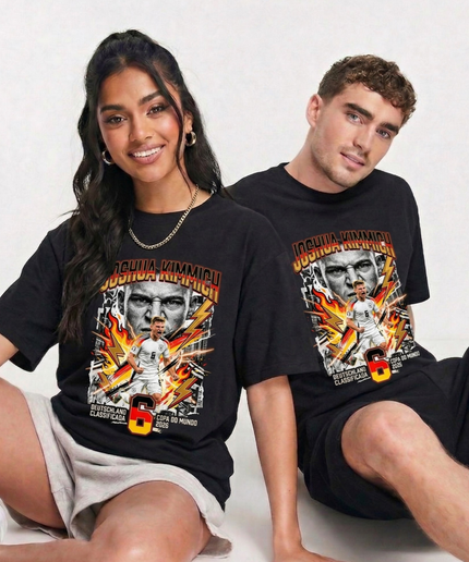 Joshua Kimmich #6 – T-Shirt Unisexe Fan Qualification Coupe du Monde 2026 Allemagne