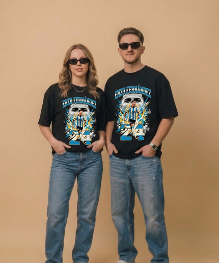T-shirt fan d'Enzo Fernández Argentine