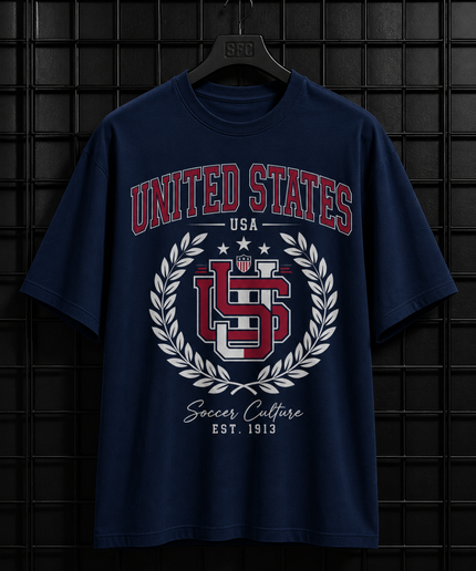 United States USA Soccer Culture Est. 1913 Unisex Fan T-Shirt