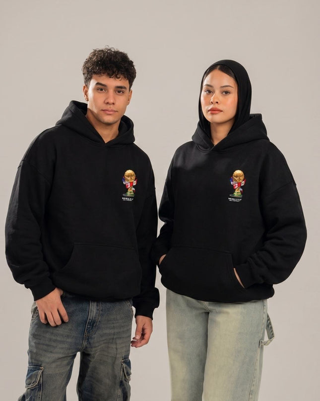 Cristiano Ronaldo El Bicho Real Madrid Blue Chrome Vintage Bootleg Collage Adult Fan Hoodie